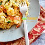 SPAGHETTI WITH SHRIMP AND WATERCRESS