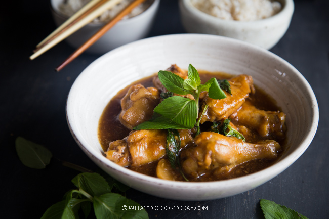 How To Make Instant Pot Three Cup Chicken (San Bei Ji)