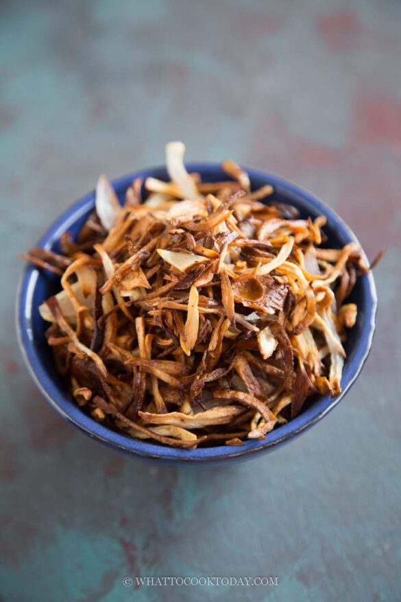 How To Make Asian Crispy Fried Shallots (Bawang Goreng) and Shallot