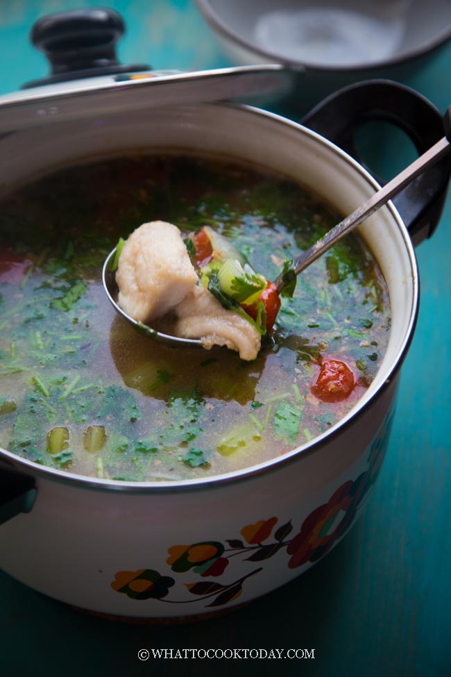 Easy and Quick Asian Fish Soup