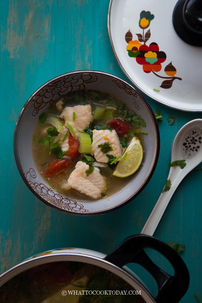 Easy and Quick Asian Fish Soup