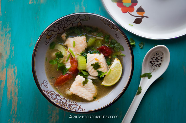 Easy and Quick Asian Fish Soup