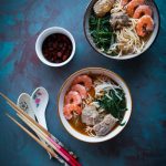 Singapore Prawn and Pork Ribs Noodle (Hae Mee)