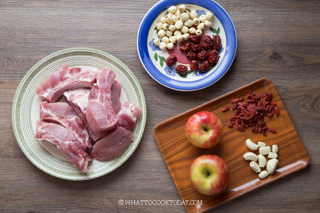 Chinese Apple Pork Ribs Soup (Instant Pot or Stove-top)