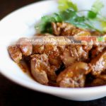 SWEET AND SOUR CHICKEN LIVERS