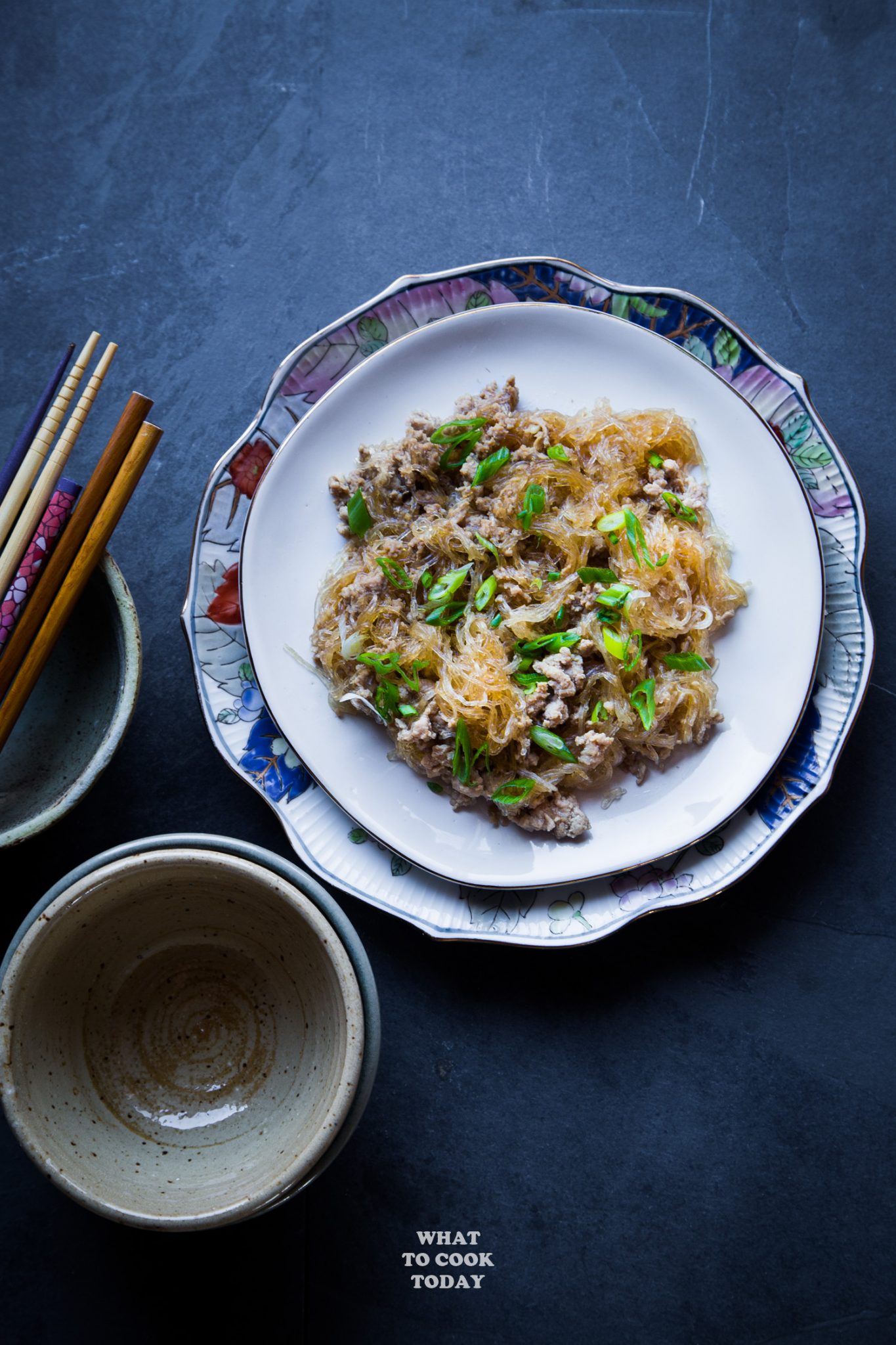 Ants Climbing a Tree  Glass Noodle Stirfry Ma Yi Shang Shu