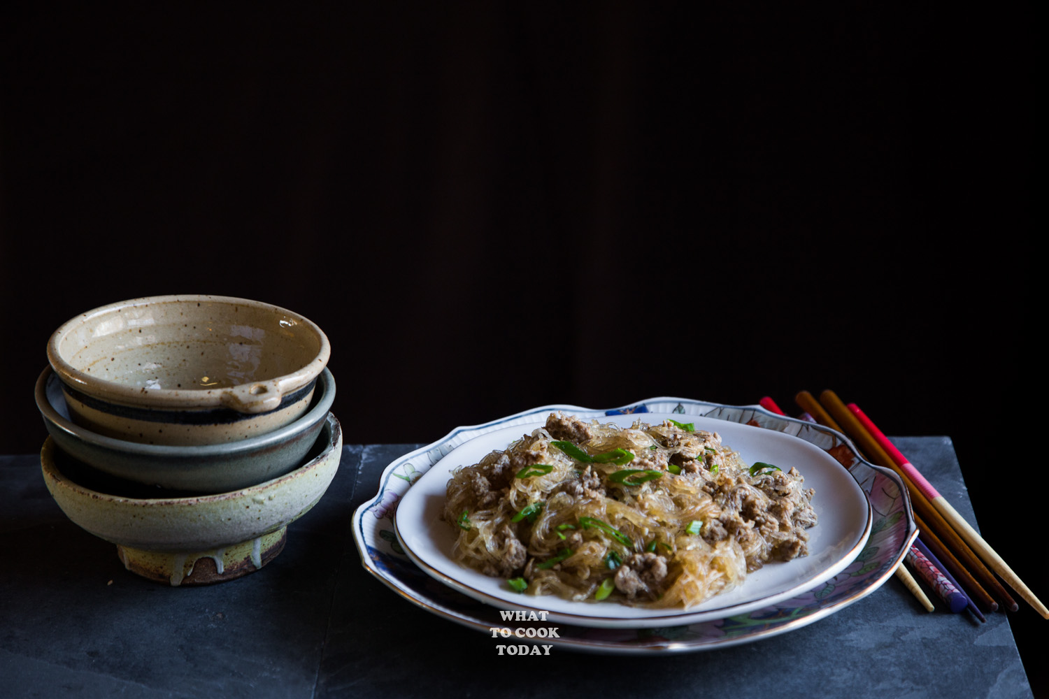 Ants Climbing a Tree - Glass Noodle Stir-fry (Ma Yi Shang Shu)#instantpot #noodle #glassnoodle #chinesefood #spicy #easyrecipe