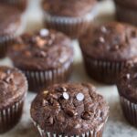 Double Chocolate Banana Muffins