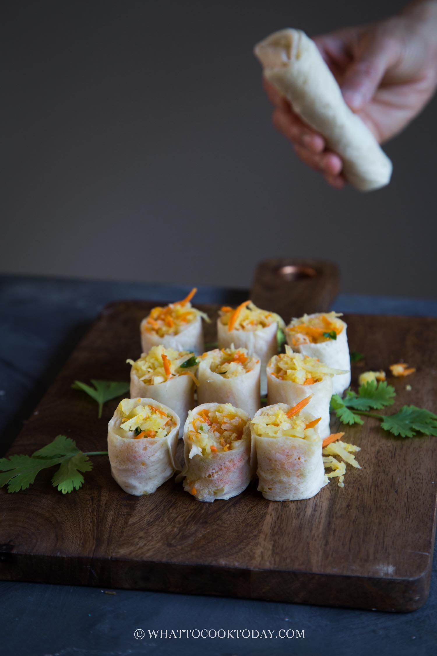 Homemade Popiah Medan (Fresh Spring Rolls with Jicama)