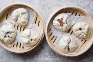Cantonese Char Siu Bao (Steamed BBQ Pork Buns)