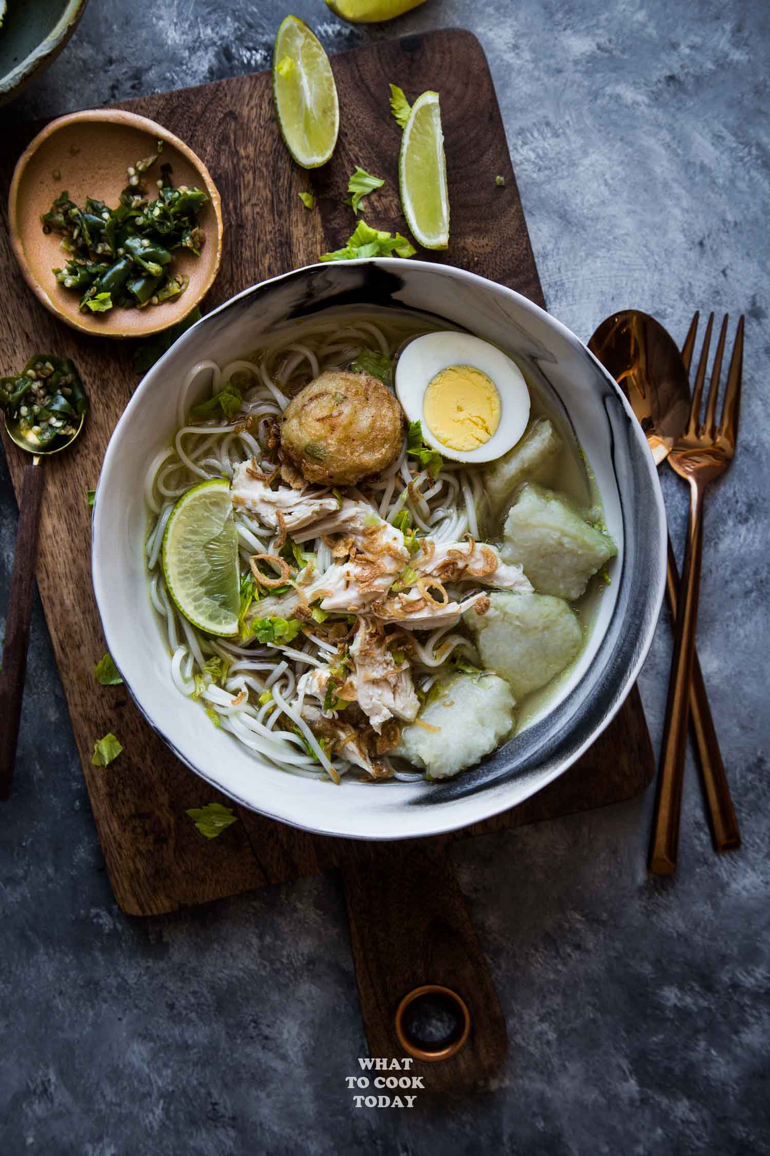 Soto Banjar (South Kalimantan Chicken Noodle Soup)