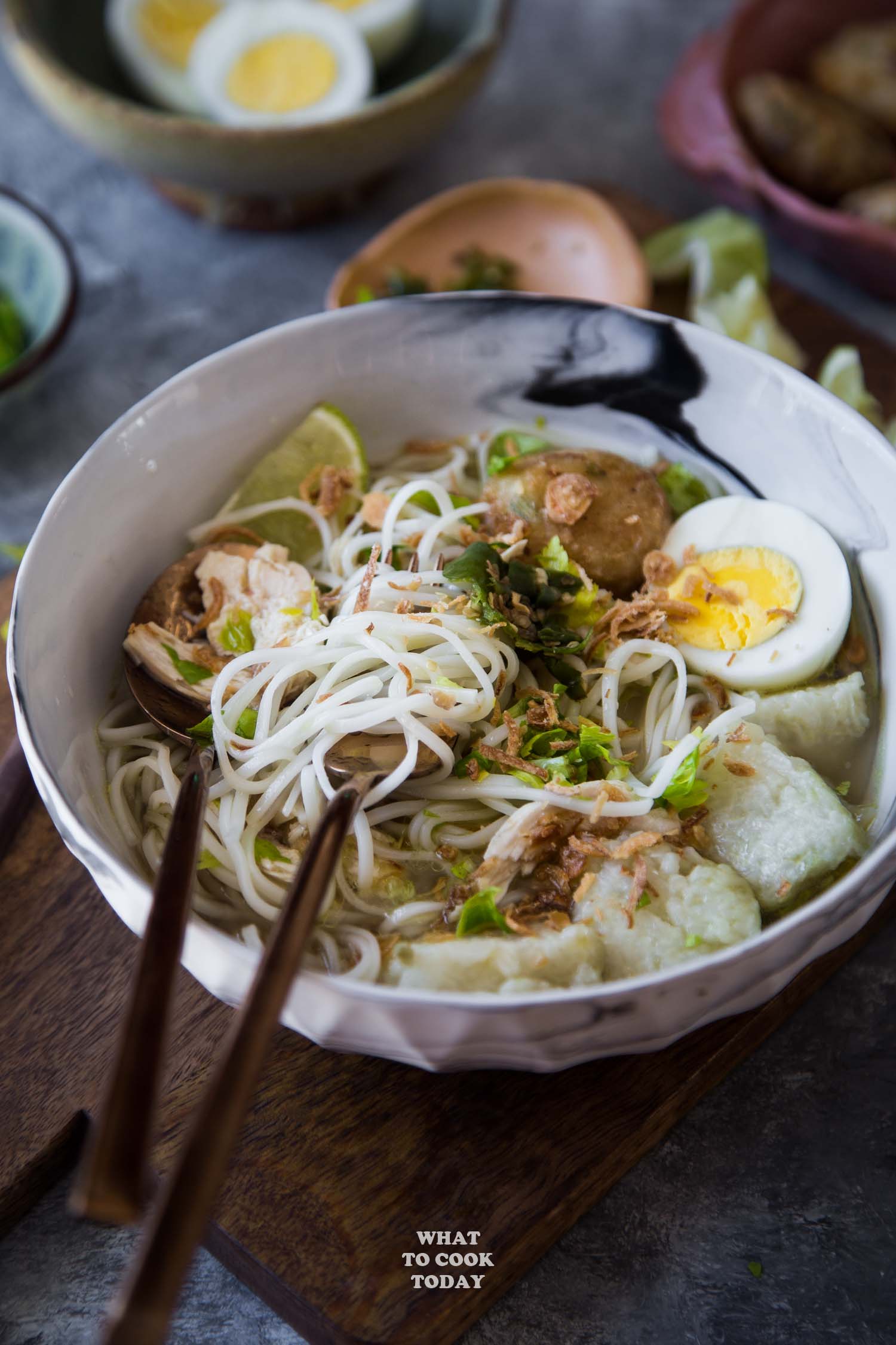  Soto Banjar  South Kalimantan Chicken Noodle Soup 