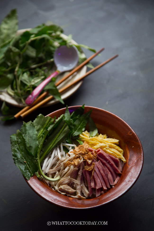 Pressure Cooker Bun Thang (Hanoi Combo Noodle Soup)