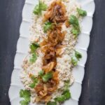 Easy Rice Pilaf with Caramelized Onion