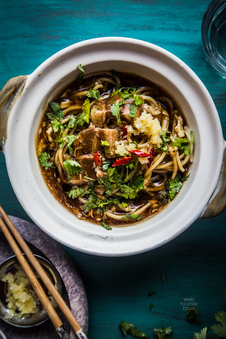 Singapore Lor Mee (Braised Noodles)