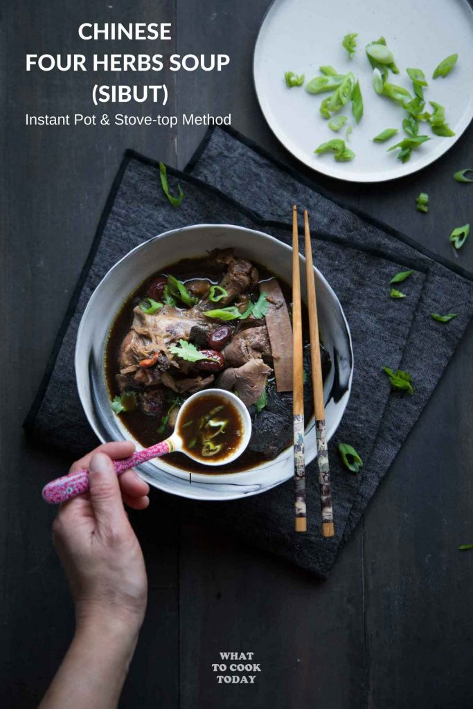 Chinese Four Herbs Soup (Sibut)