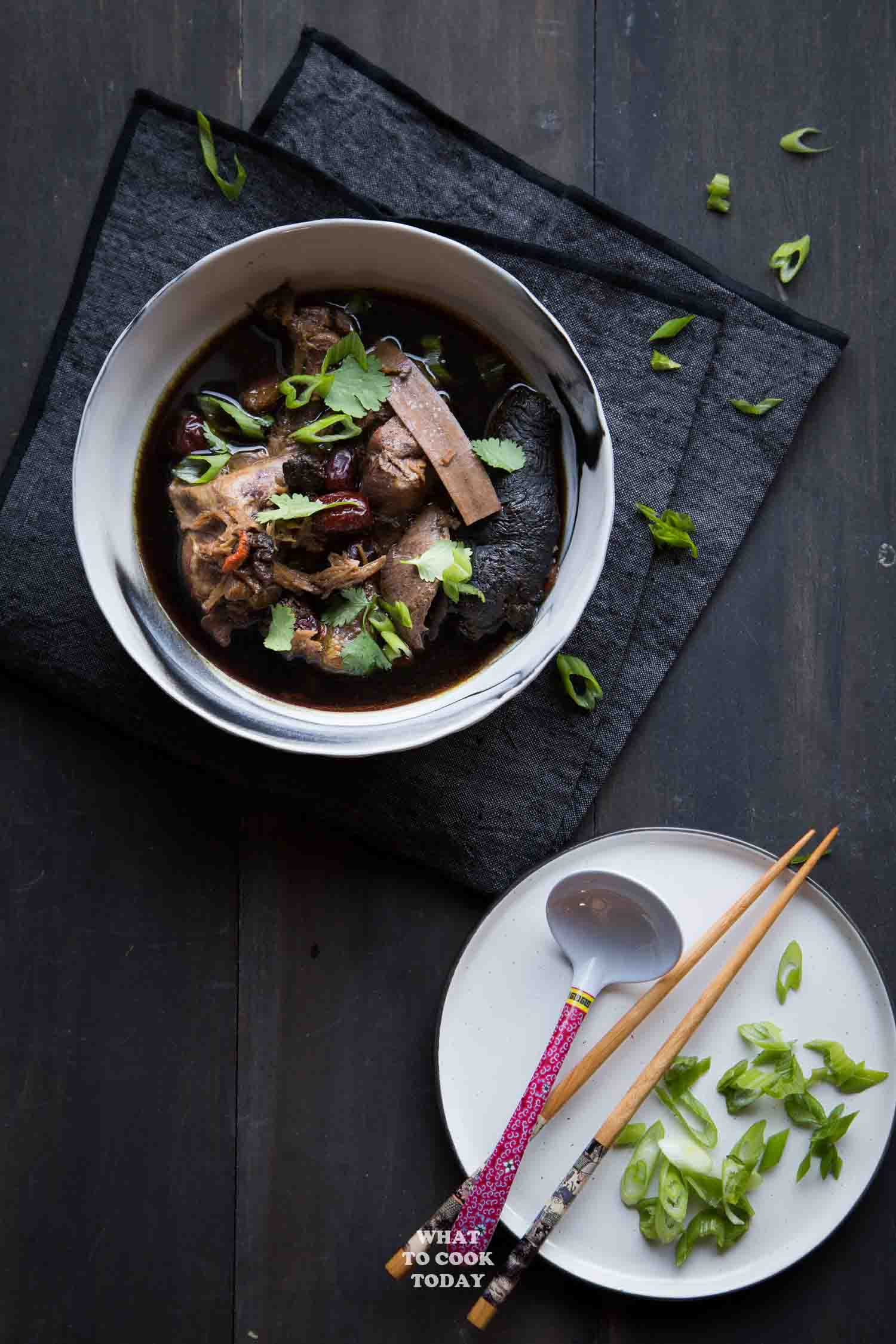 Chinese Four Herbs Soup (Sibut)