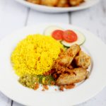 Turmeric rice / Nasi Kuning