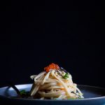 Buttery Pasta with Salmon Fish Roe