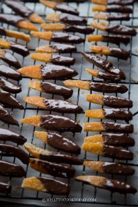 Orangettes Recipe (Chocolate Candied Orange Peel)