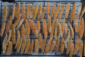 Orangettes Recipe (Chocolate Candied Orange Peel)