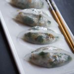 Ku Chai Kuih / Koo Chai Kueh (Steamed Chives Dumplings)