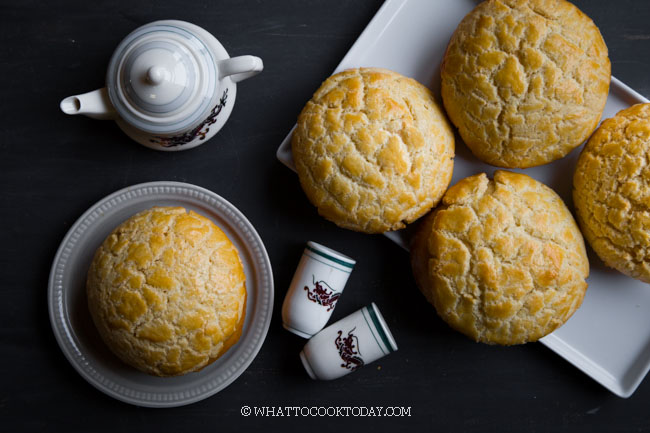 Po Lo Bao / Bo Lo Bao (Hong Kong Pineapple buns)