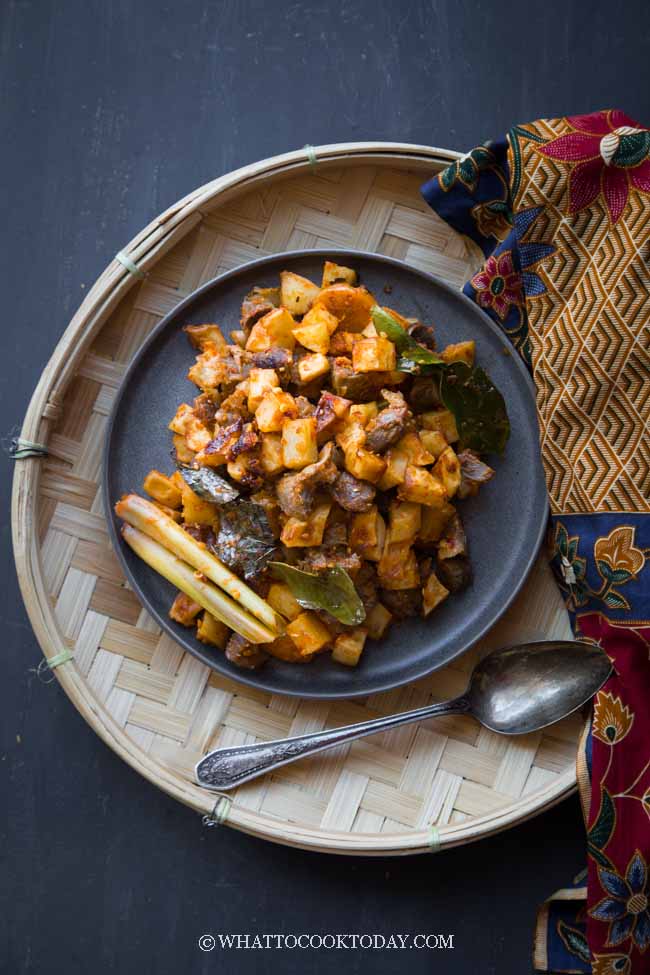 Sambal Goreng Kentang Indonesian Potato Sambal