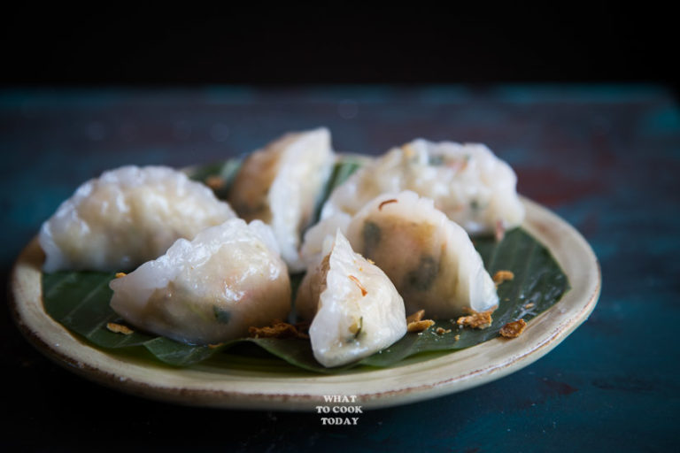 Chai Pao/Chai Kueh (Indonesian Steamed Vegetable Dumplings)