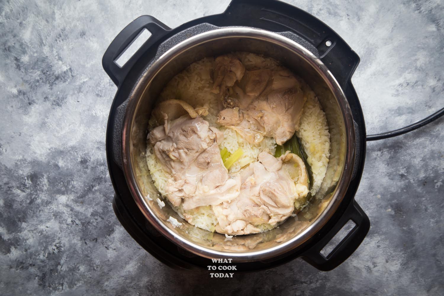 Easy Hainanese Chicken Rice (Pressure Cooker or Rice Cooker)