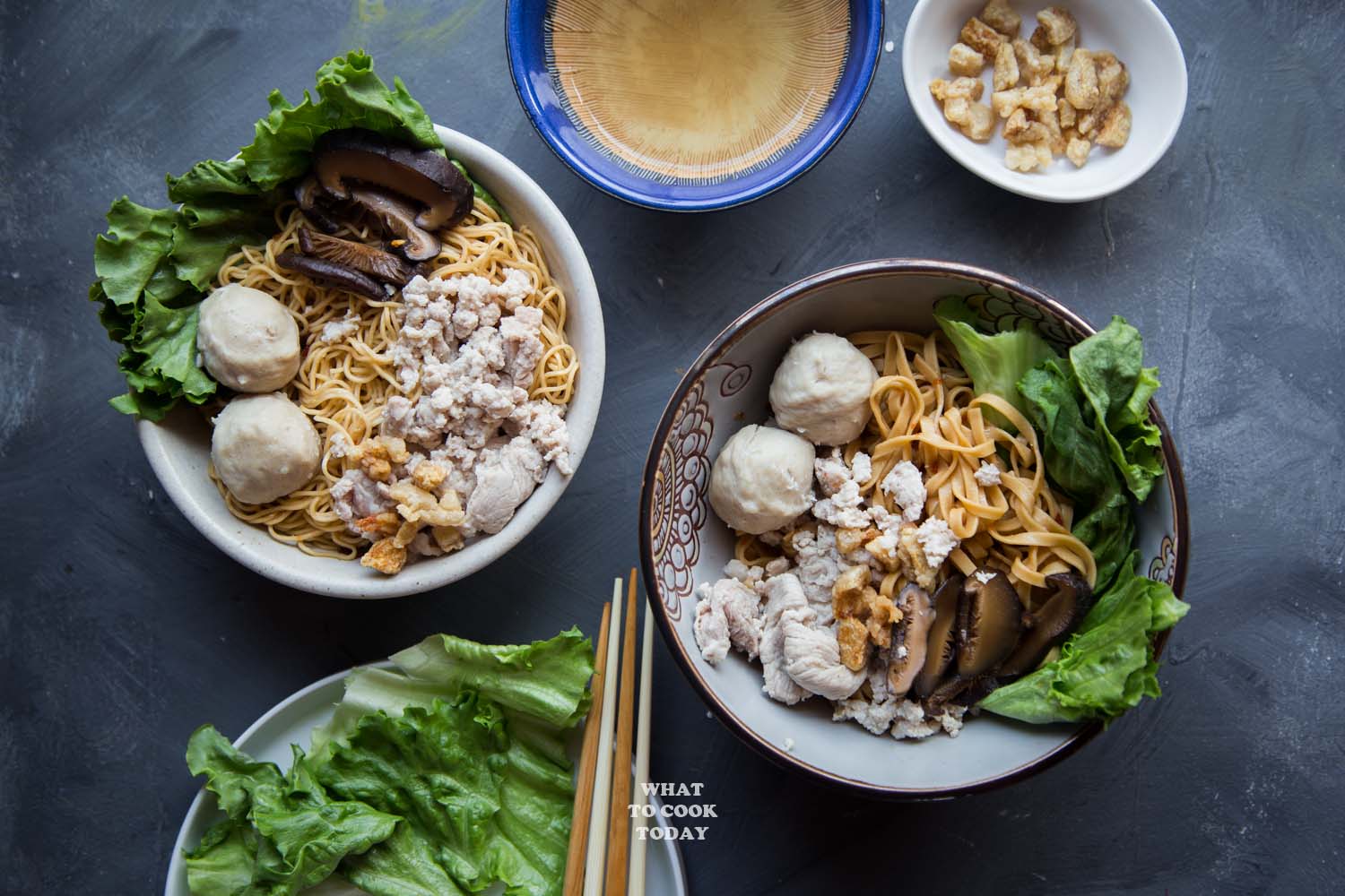 Easy Singapore Bak Chor Mee (Minced Pork Noodle)