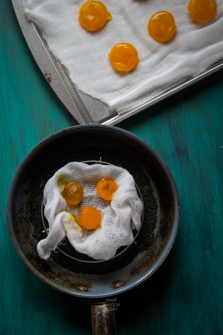 How to make your own salted eggs and smoked egg yolks. Perfect for grating over pasta dishes or for making Chinese mooncakes