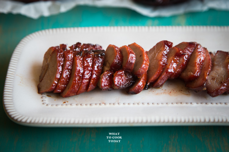 Easy Chinese Char Siu BBQ Pork (Oven or Pan-Roasted)