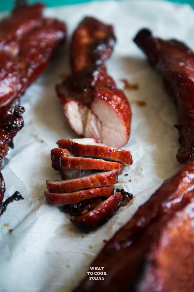 Easy Chinese Char Siu BBQ Pork (Oven or Pan-Roasted)