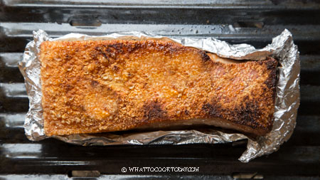 Crispy Pork Belly Recipe - No Boil, No Fry, No Salt Crust หมูกรอบ