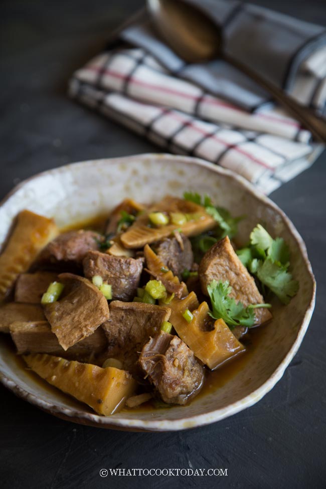 Braised Pork with Young Bamboo Shoots