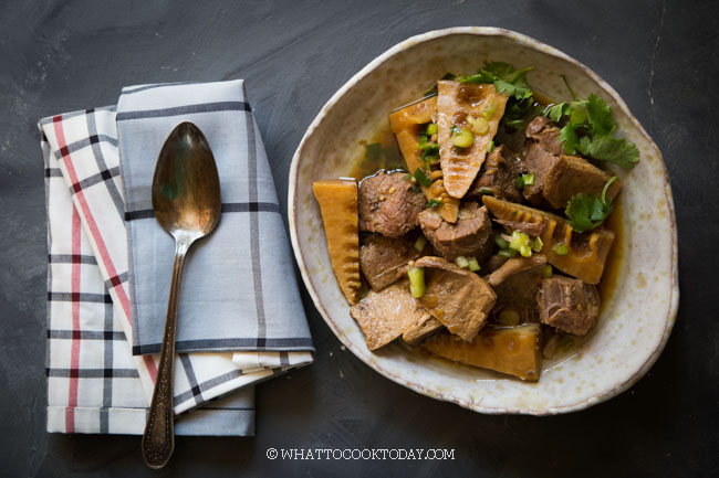 Braised Pork with Young Bamboo Shoots