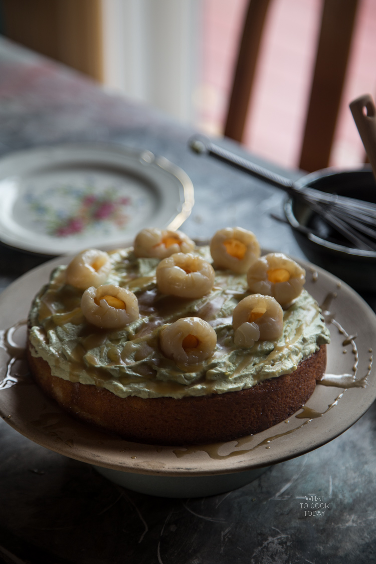 The Best Soft and Moist Lychee Cake Ever