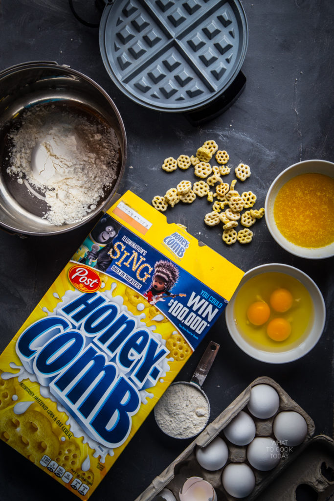 Coconut cereal Belgian waffles What To Cook Today