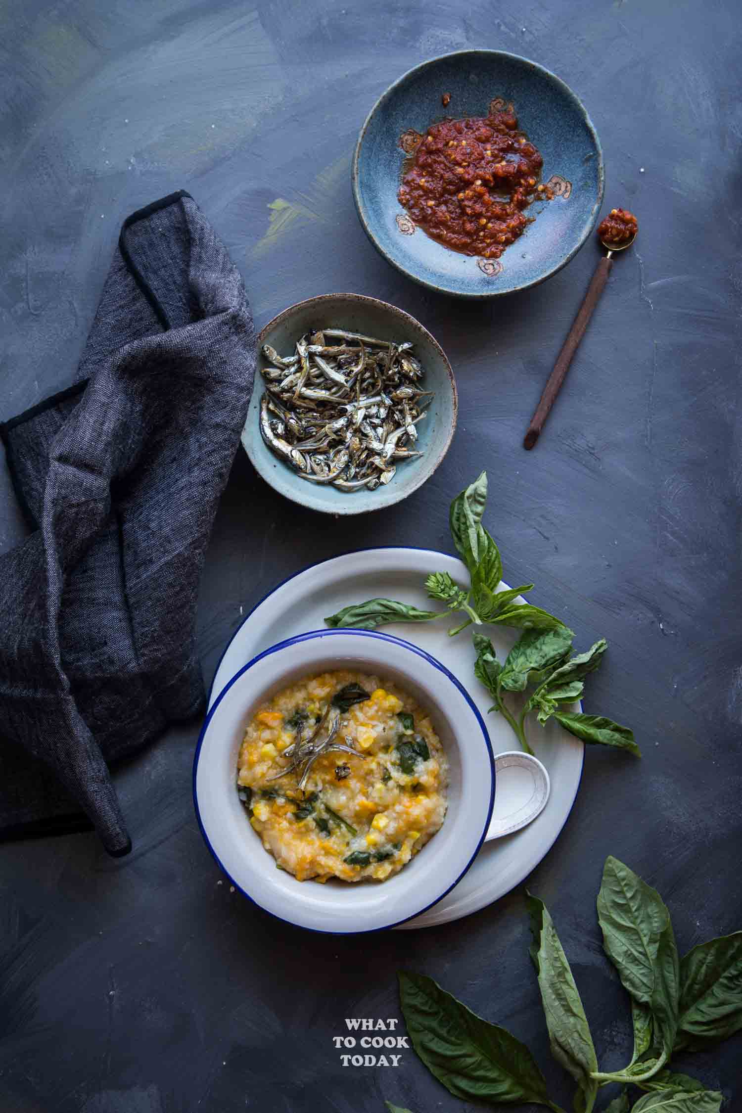 Bubur Manado Tinutuan (Manadonese porridge) - What To Cook Today