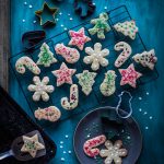 Christmas maple sugar cookies