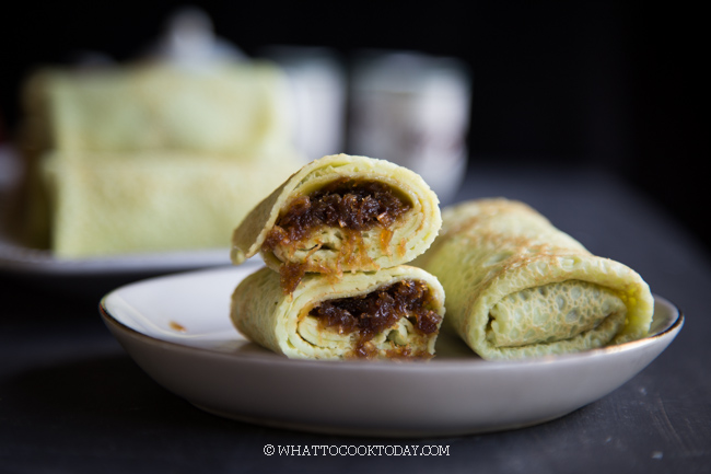 Kue Dadar Gulung - Kuih Ketayap (with nice texture )