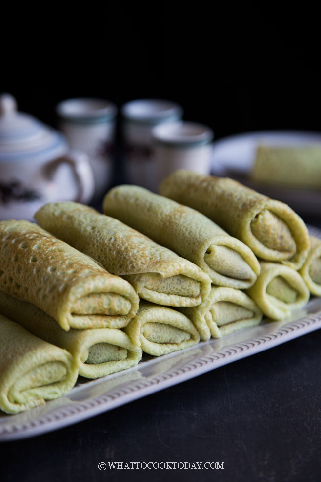 Kue Dadar Gulung Kuih Ketayap With Nice Texture