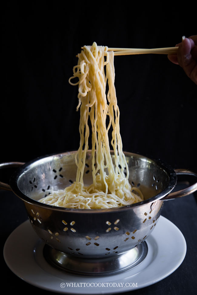 How to Make Chinese Egg Noodles From Scratch - Ginger and Scotch