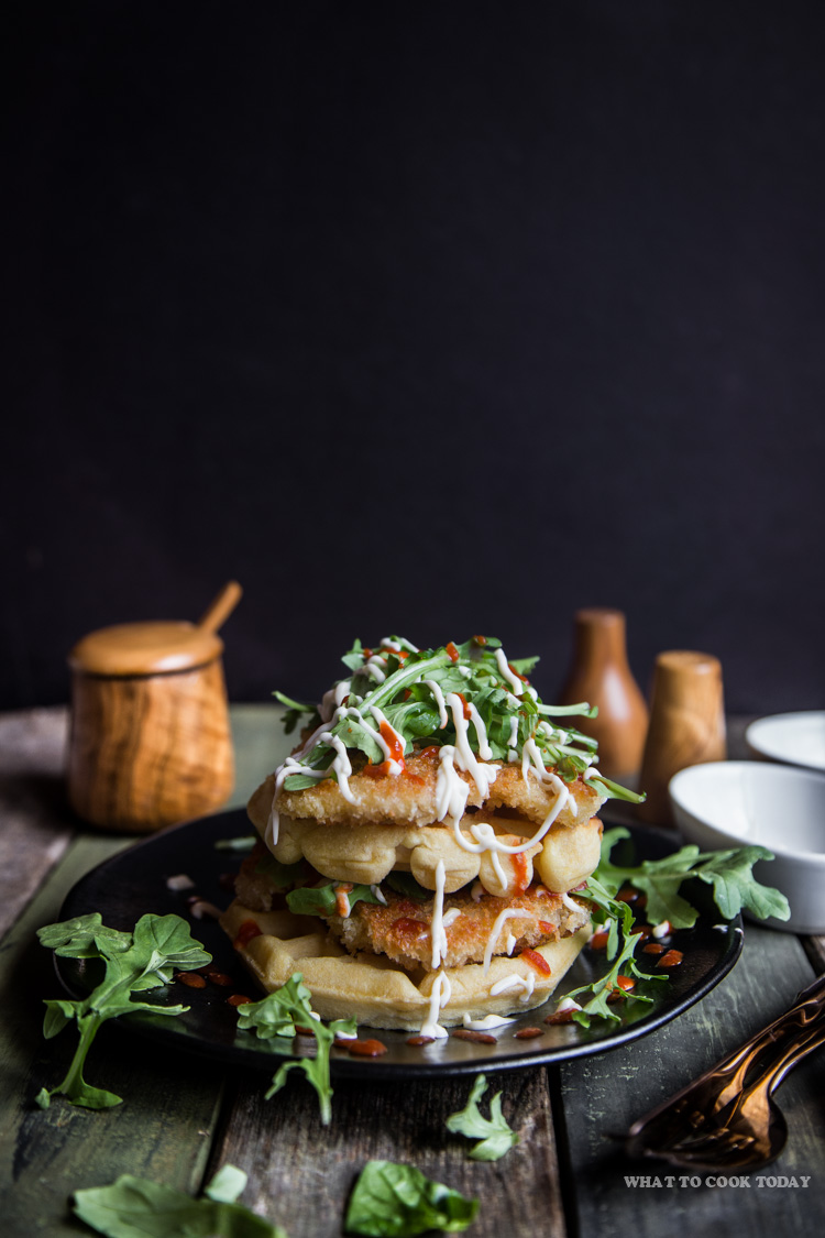 Panko Chicken And Waffles What To Cook Today