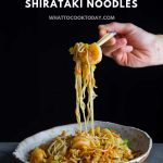 15-minute Stir-fried Shrimp Shirataki Noodles