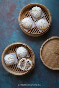 Chinese Steamed Pork Buns (Bak Pao) - What To Cook Today