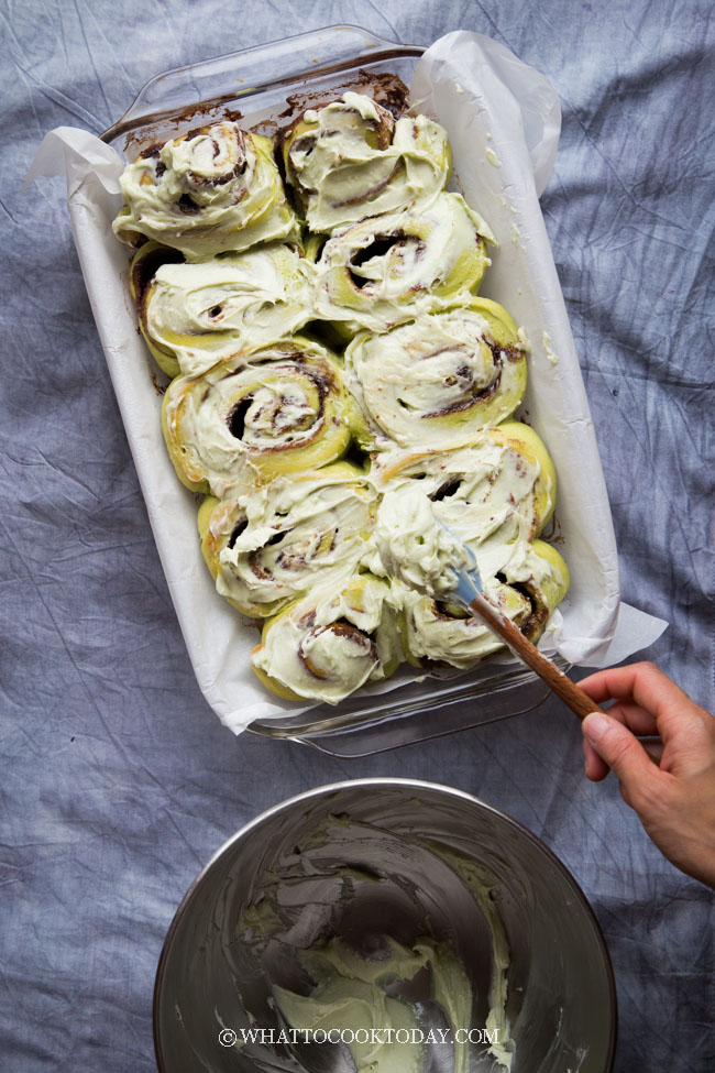 The Best Pandan Cinnamon Rolls