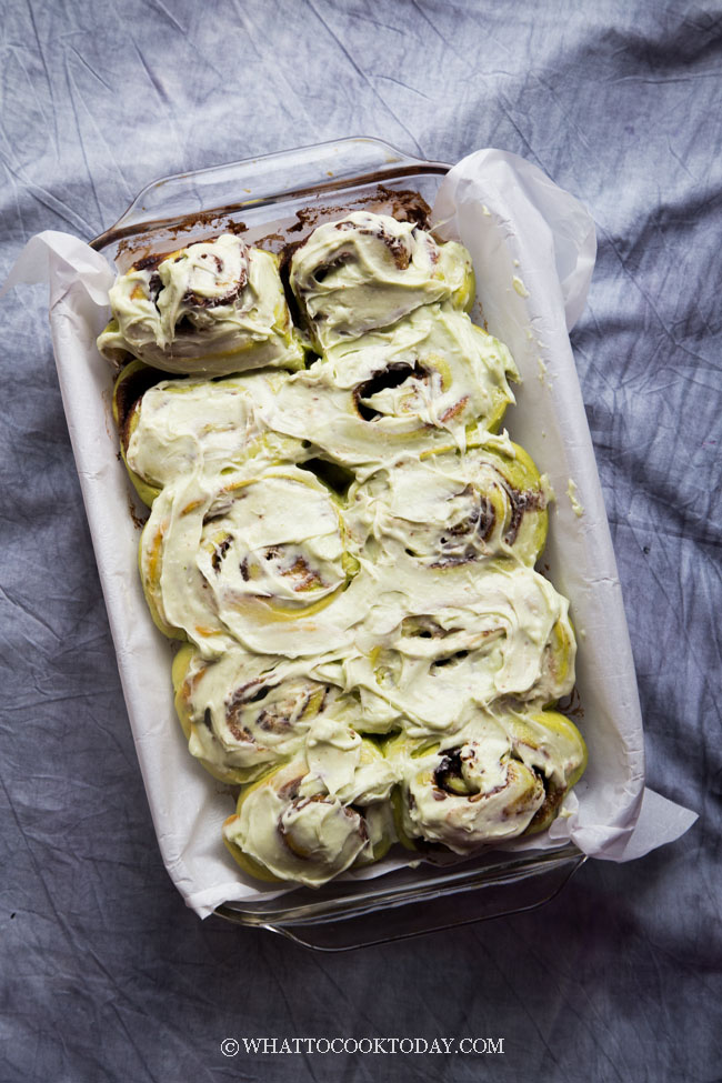 The Best Pandan Cinnamon Rolls 