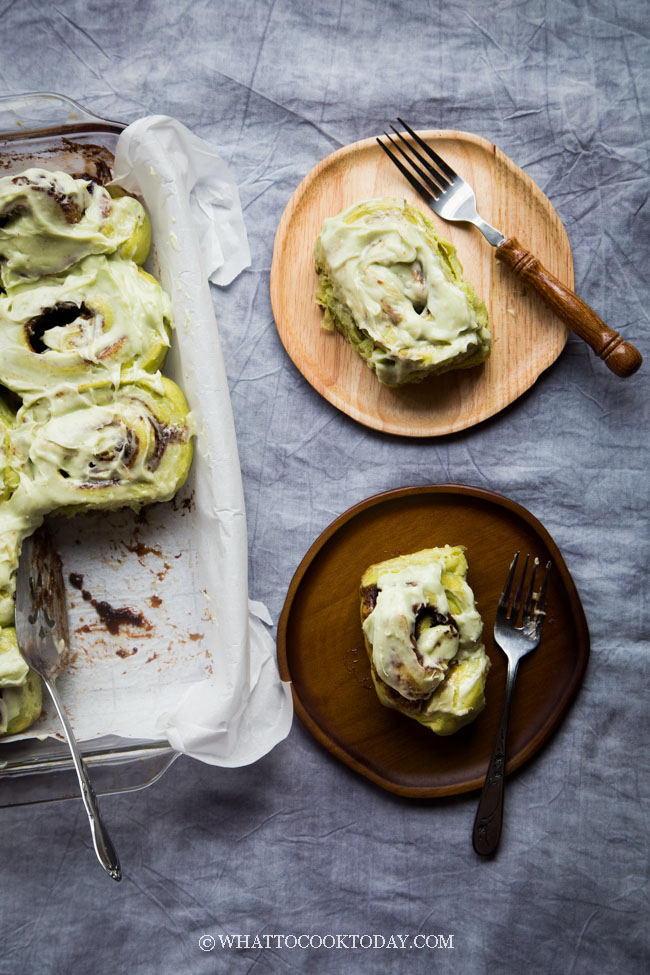 The Best Pandan Cinnamon Rolls